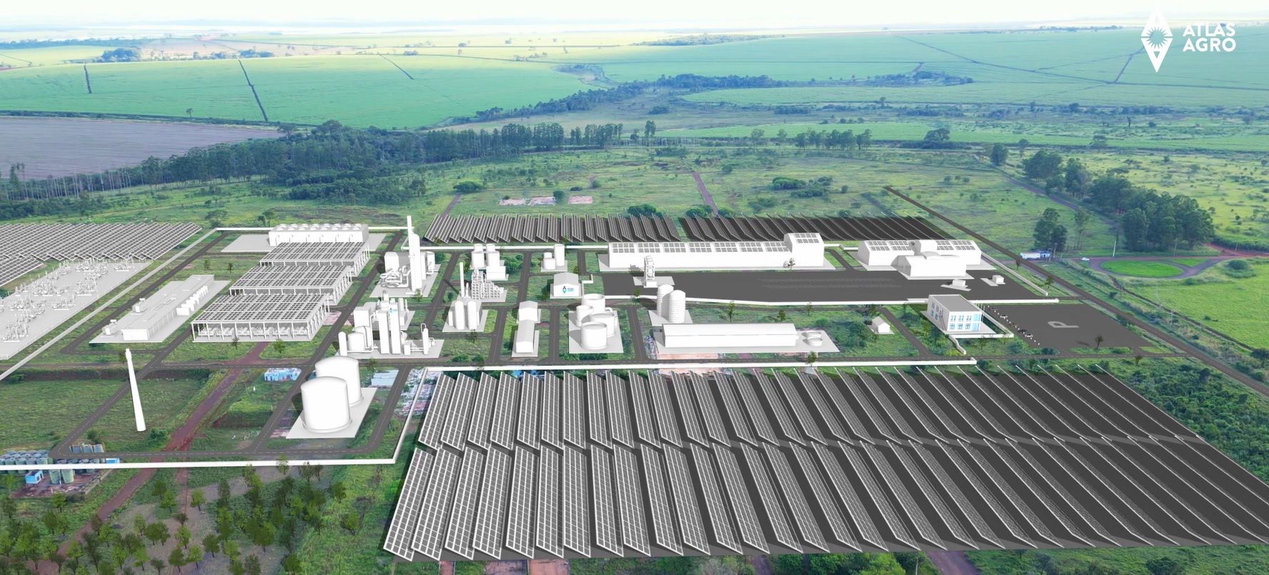 Atlas Agro inicia projeto de construção da 1ª fábrica de nitrogenados verdes no Brasil